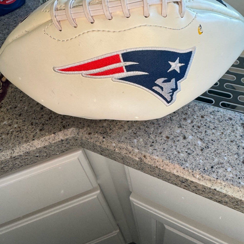 New England Patriots Logo Football